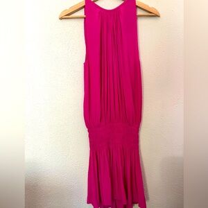 Ramy Brook Paris Pleated Sleeveless
Mini Dress